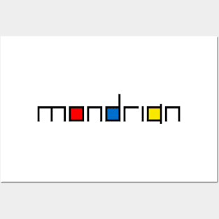 Mondrian Posters and Art